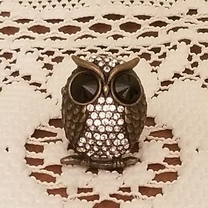 QVC Owl Costume Ring